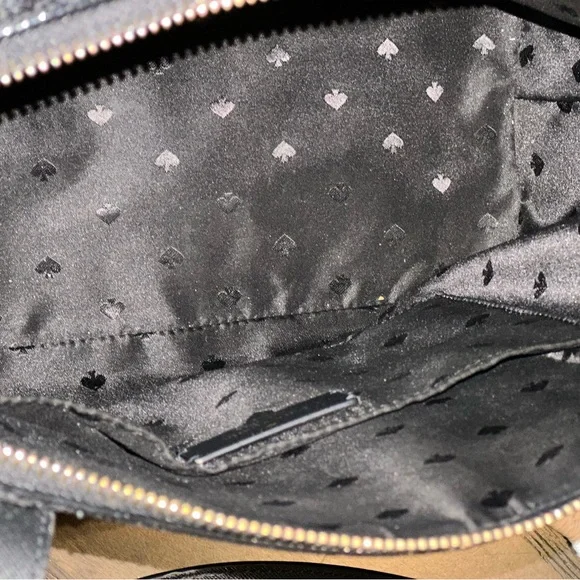 Kate Spade Black and Glitter Tote - Picture 5 of 9